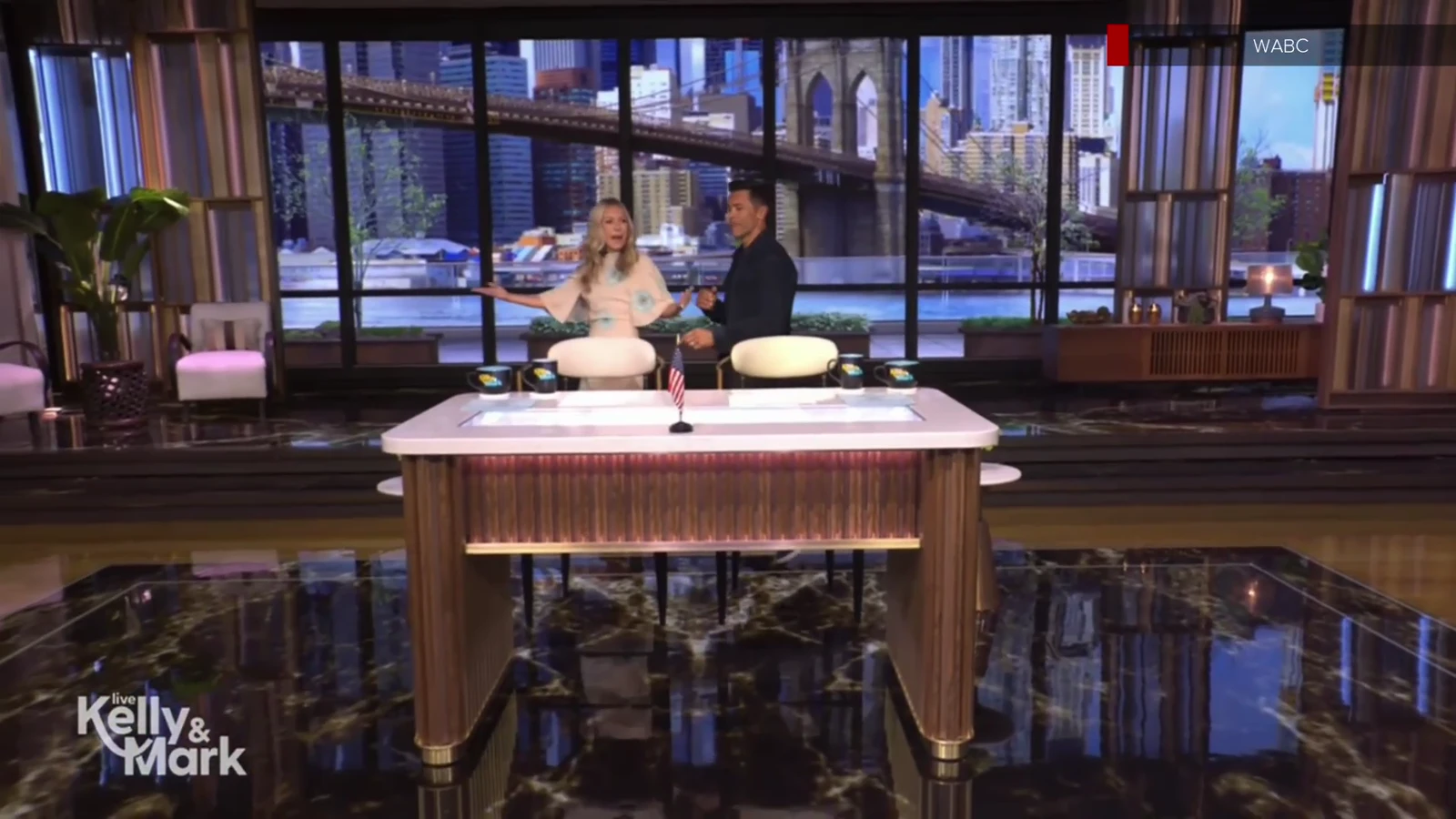 Live with Kelly and Mark new studio graphics