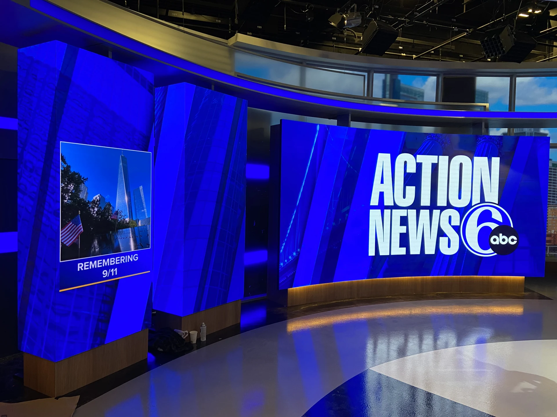 WPVI-TV Philadelphia 6abc Action News studio graphics